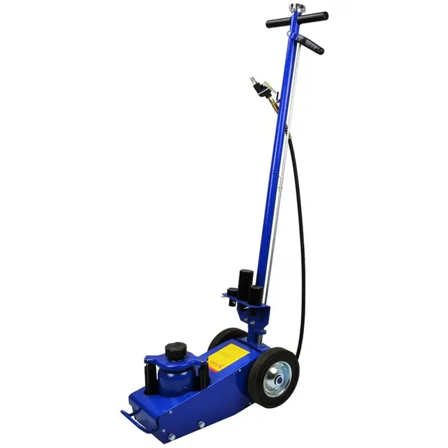 GEKO Luchtkrik - 22 ton - Veiligheidskleppen - Grote wielen - Inclusief adapters