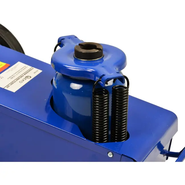 GEKO Luchtkrik - 22 ton - Veiligheidskleppen - Grote wielen - Inclusief adapters