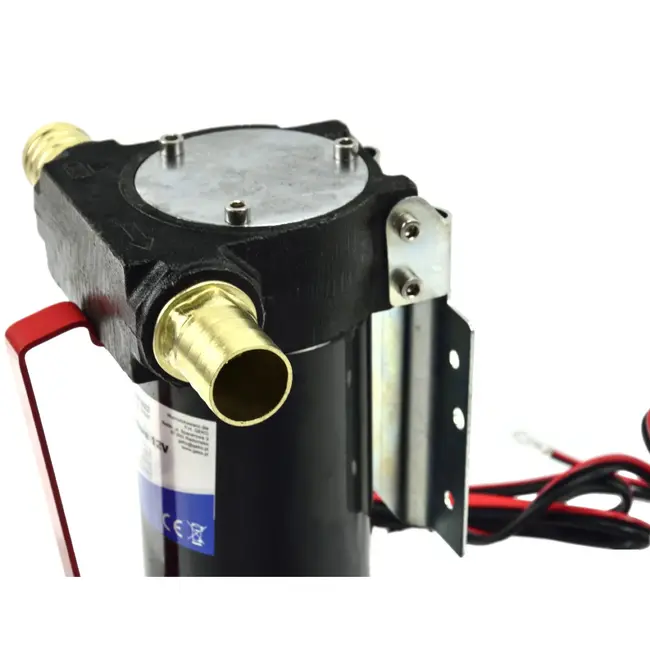 GEKO Zelfaanzuigende dieselpomp - 12V DC - gietijzeren behuizing - 40 L/min - 3 m zuighoogte