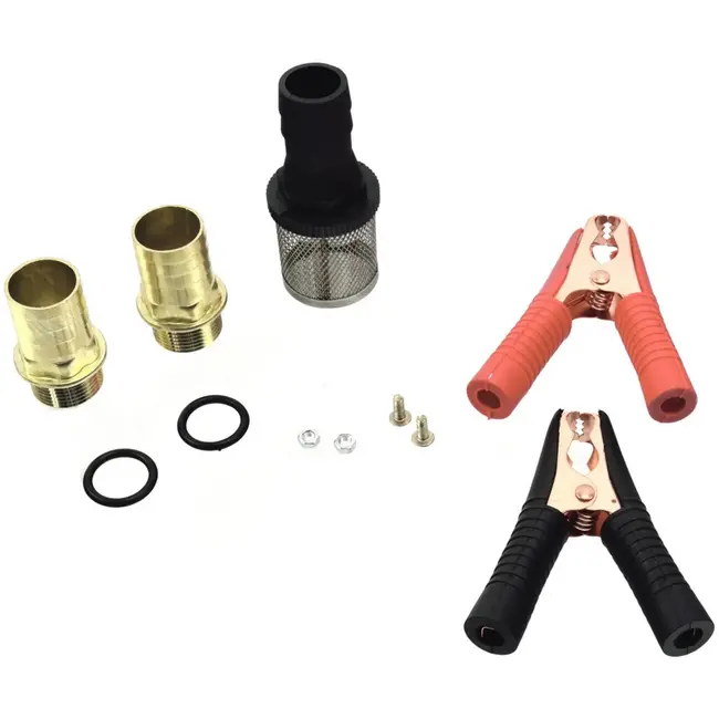 GEKO Zelfaanzuigende dieselpomp - 12V DC - gietijzeren behuizing - 40 L/min - 3 m zuighoogte