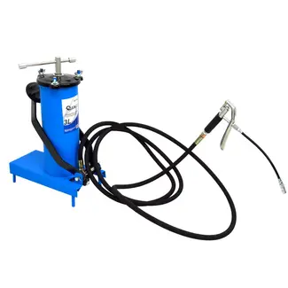 GEKO Voetbediende vetpomp - hoge druk - 3L capaciteit - 4m slang