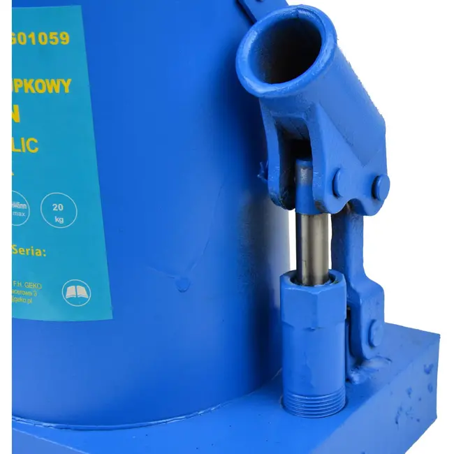 GEKO Hydraulische fleskrik - 50 ton - Compact - Veiligheidsventiel - 265-445 mm