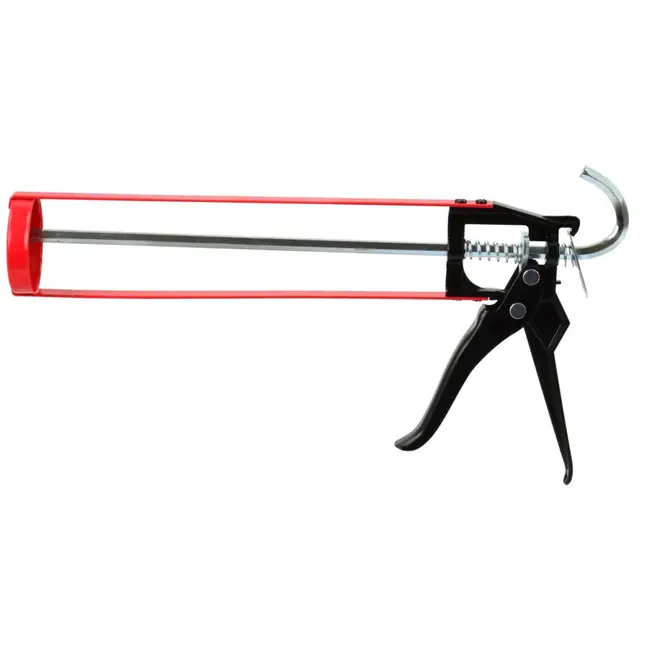 GEKO Skeleton kitpistool - Hex stang - Duurzaam staal - 300 ml - 230 mm cartridges