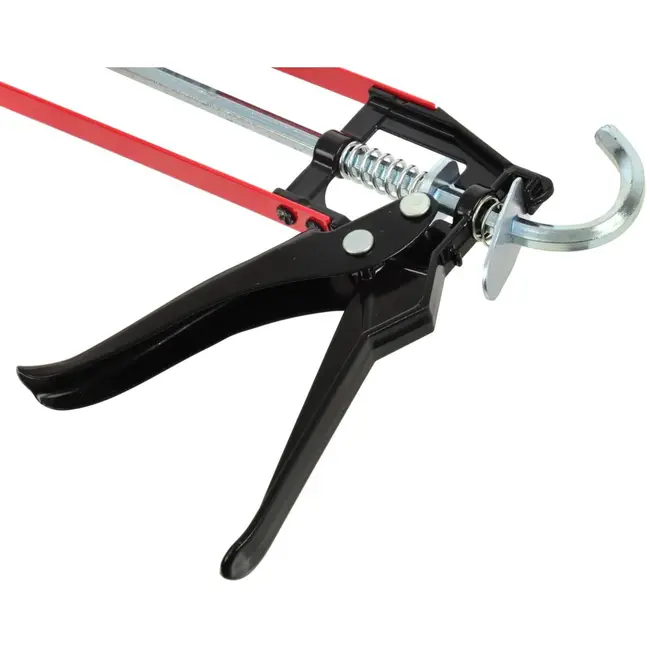 GEKO Skeleton kitpistool - Hex stang - Duurzaam staal - 300 ml - 230 mm cartridges