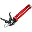 GEKO Half-barrel kitpistool - draaibare loop - stevige constructie - 300 ml - staal en aluminium