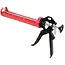 GEKO Half-barrel kitpistool - draaibare loop - stevige constructie - 300 ml - staal en aluminium