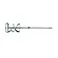 GEKO Mengstaaf voor mortel - 140 mm diameter - 600 mm lengte - M14 aansluiting