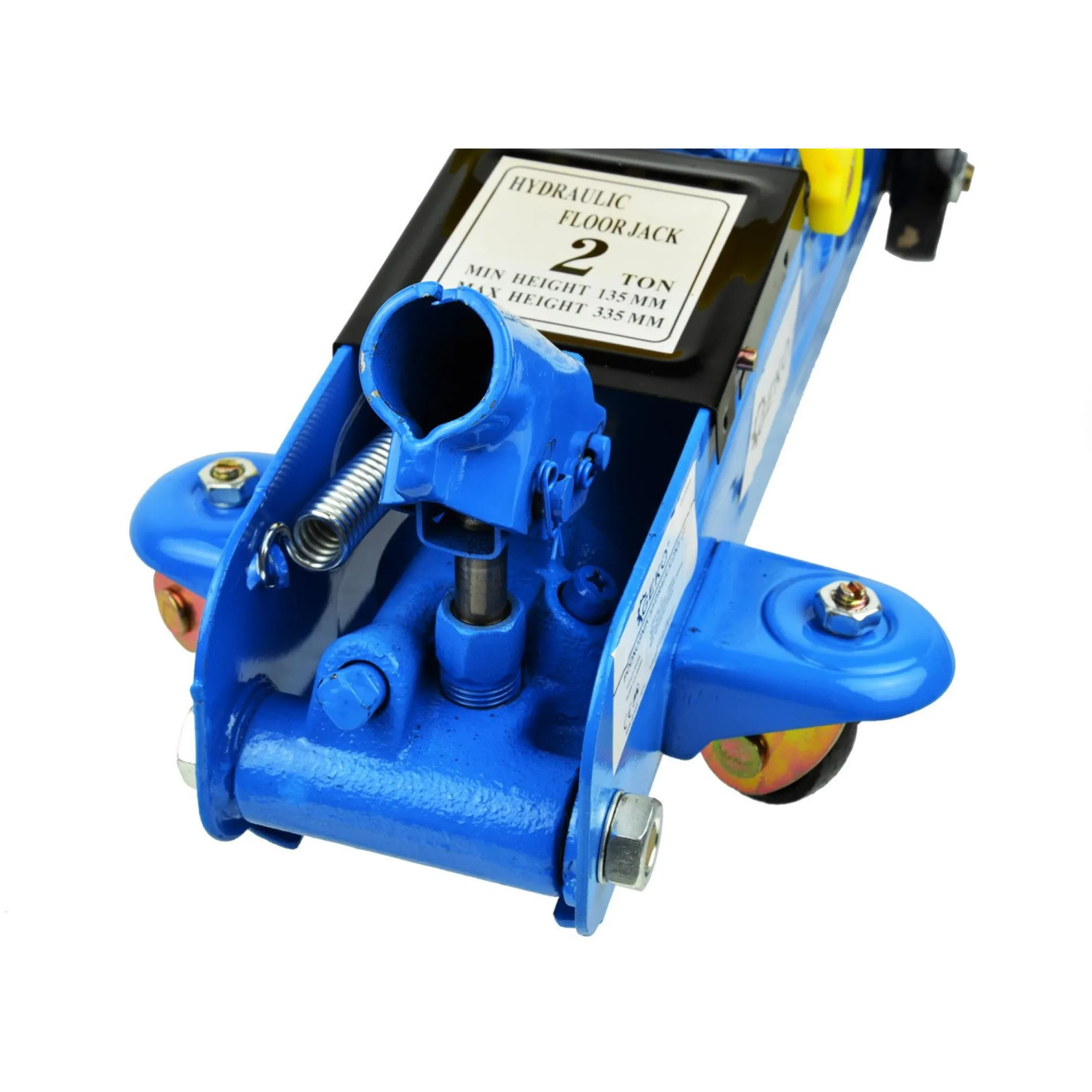01802 Verrijdbare hydraulische krik 2 ton - Brüder Mannesmann