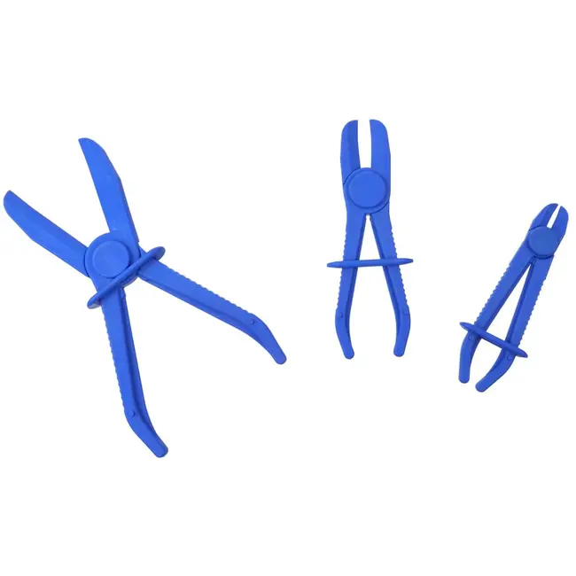 GEKO Set slangklemmen tangen - nylon - 3 maten - flexibel gebruik