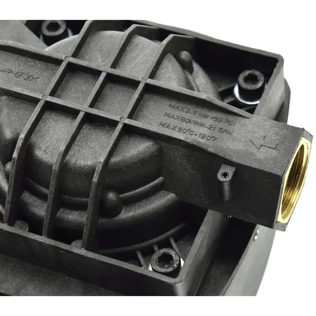 GEKO Mechanische brandstofmeter - nauwkeurig - max. 80 l/min - 1" aansluiting