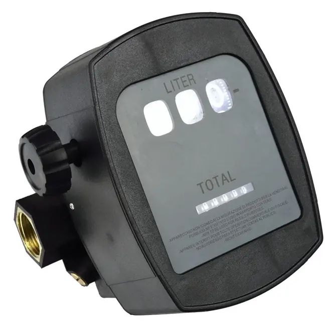 GEKO Mechanische brandstofmeter - nauwkeurig - max. 80 l/min - 1" aansluiting