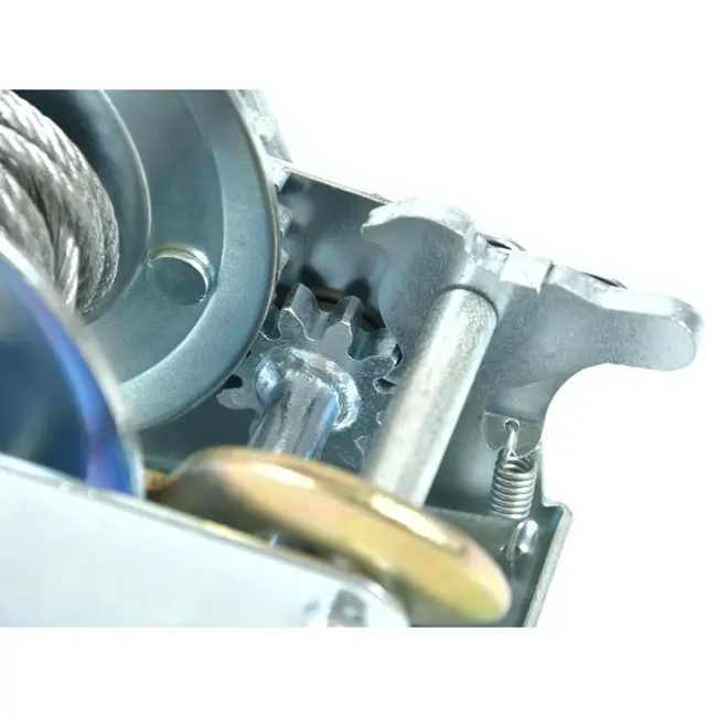 GEKO Handlier - 450 kg - 5 m staalkabel - Handrem - Verstelbare bevestiging