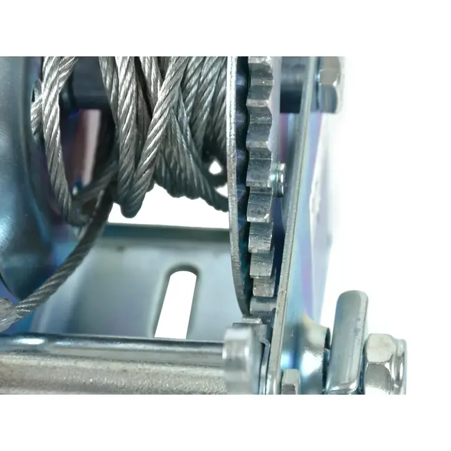 GEKO Handlier - 450 kg - 5 m staalkabel - Handrem - Verstelbare bevestiging