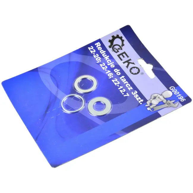 GEKO Reductieringenset - 3 stuks - 22/20 - 16 - 12,7 mm