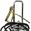 GEKO Voetbediende vetpomp - 15L - Compact & Mobiel - 4m slang - Hoge druk