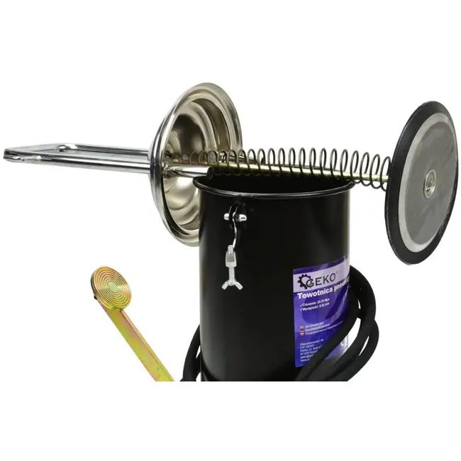 GEKO Voetbediende vetpomp - 15L - Compact & Mobiel - 4m slang - Hoge druk