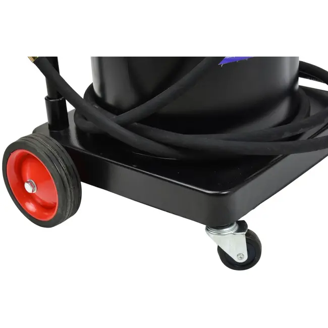 GEKO Pneumatische vetpomp - draagbaar - 16L - hoge druk - mobiel ontwerp