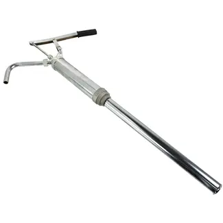 GEKO Handmatige brandstofpomp - telescopische zuigbuis - stalen constructie - 20 L/min - voor vaten tot 210 liter