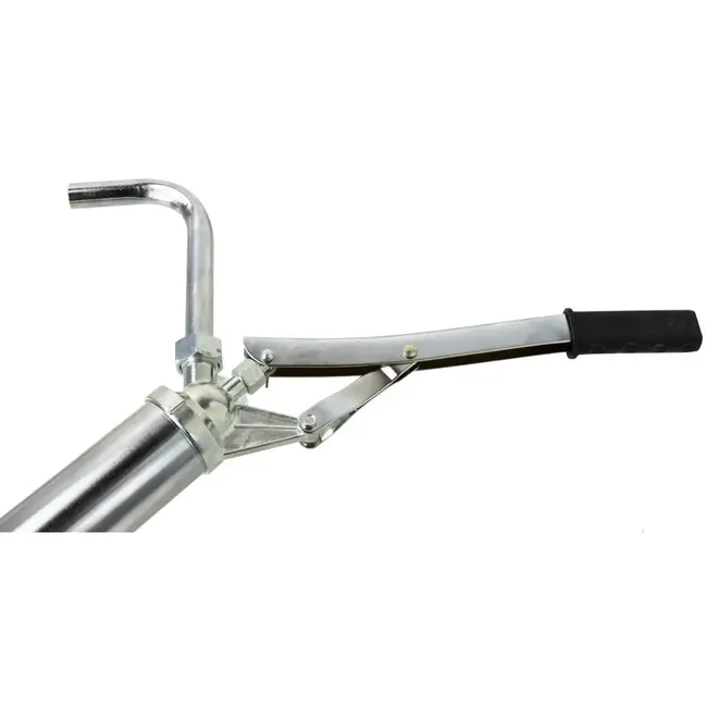 GEKO Handmatige brandstofpomp - telescopische zuigbuis - stalen constructie - 20 L/min - voor vaten tot 210 liter