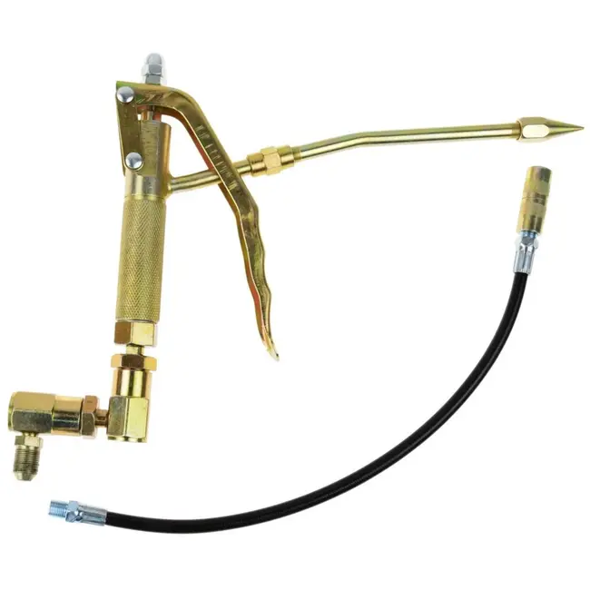 GEKO Pneumatische vetpomp - draagbaar - 20L - hoge doorvoersnelheid - mobiel ontwerp