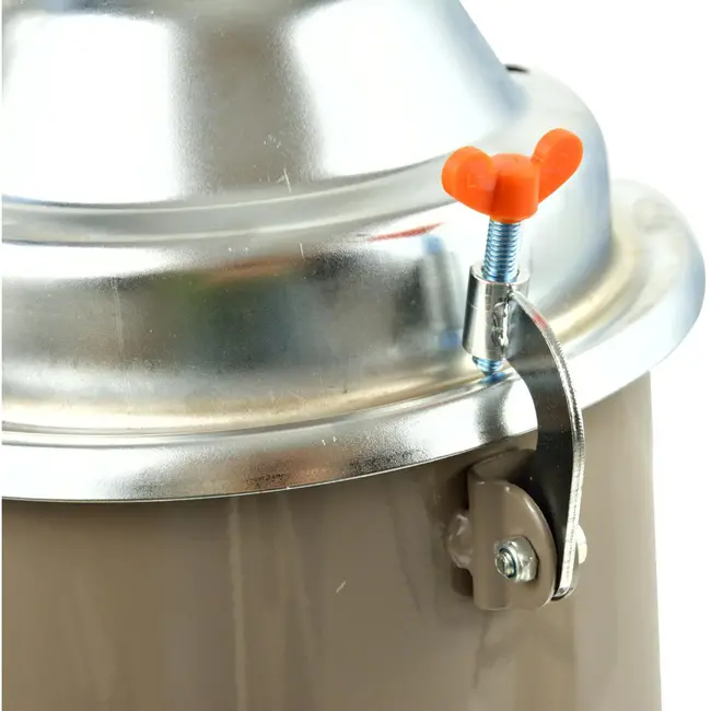 GEKO Voetbediende vetpomp - 12L - 4m slang - Compact en draagbaar - 5g per slag