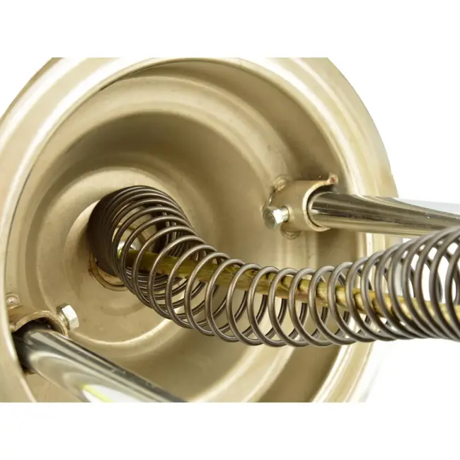 GEKO Voetbediende vetpomp - 12L - 4m slang - Compact en draagbaar - 5g per slag