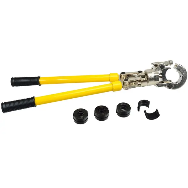 GEKO Mechanische persgereedschap - 60 kN kracht - 16-32 mm buizen - Telescopische handgrepen