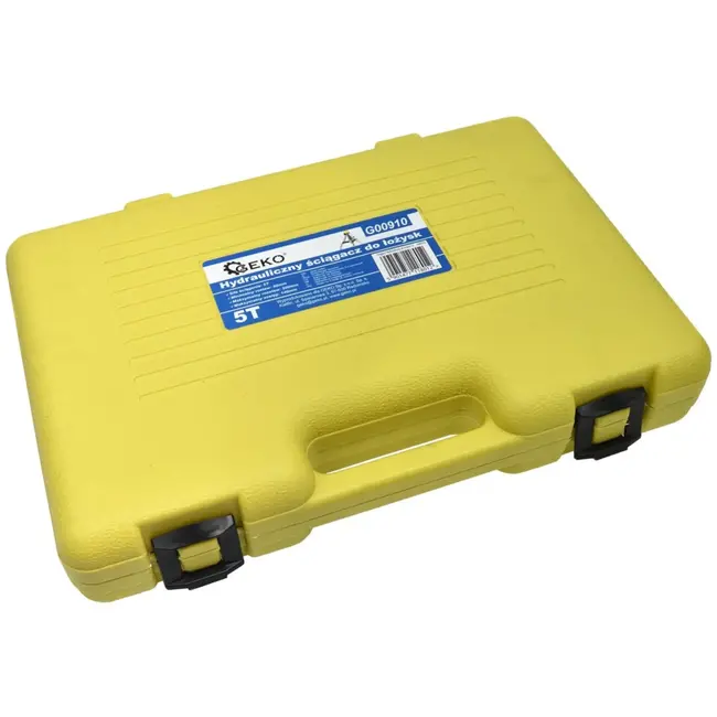 GEKO Hydraulische trekker set - 5 ton - verstelbare poten - 2/3 klauwen - 50-200 mm capaciteit