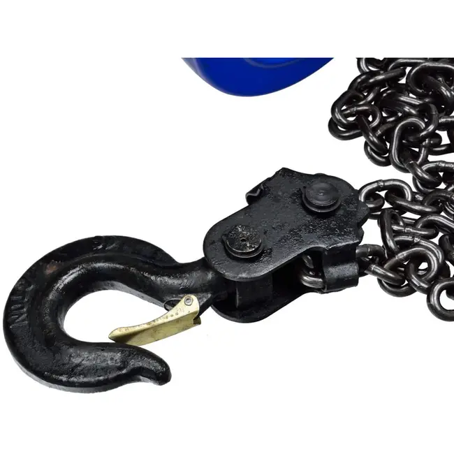 GEKO Kettingtakel - 3000 kg - 3 m hijshoogte - Duurzaam staal - Poedercoating bescherming