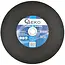 GEKO Metaalschijf - Snelle Snede - Aluminiumoxide - 350 mm - 3,5 mm - 32 mm Gat - 5 stuks