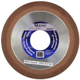 GEKO Diamantslijpschijf - Fijn tot medium korrel - 125 mm - Voor cirkelzaagbladen