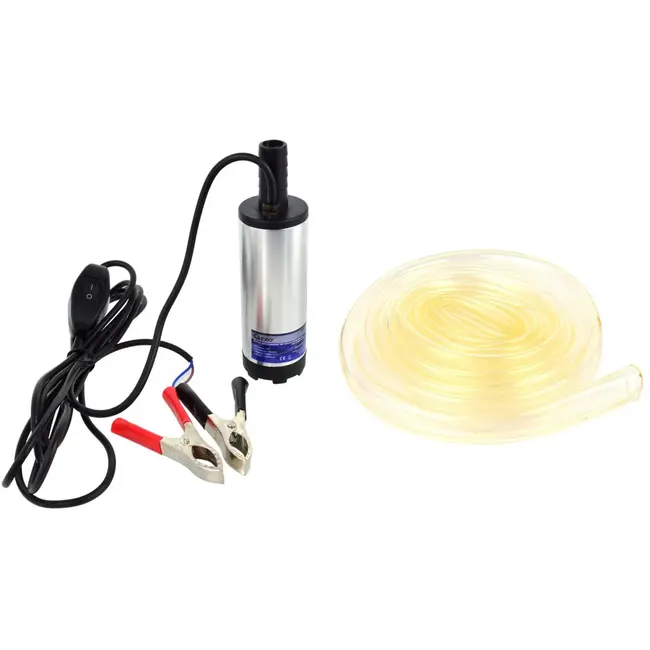 GEKO Diesel- en waterpomp - 12V - 37 mm - Inclusief 3 m slang - Compact ontwerp