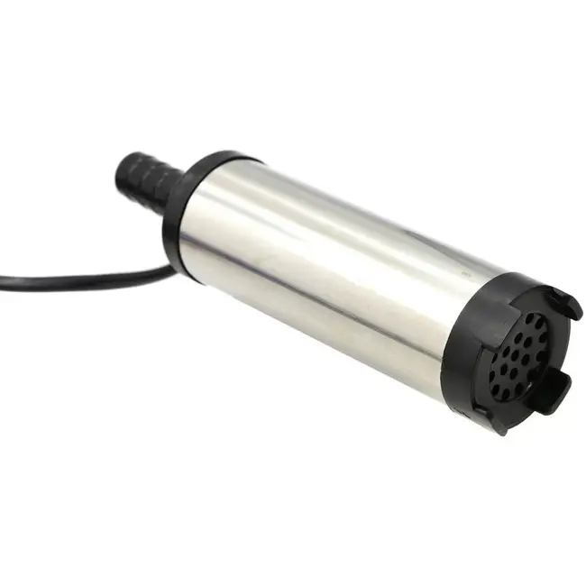 GEKO Compacte dompelpomp - 12V - Voor diesel, water en olie - 37 mm diameter - 2,9 meter kabel