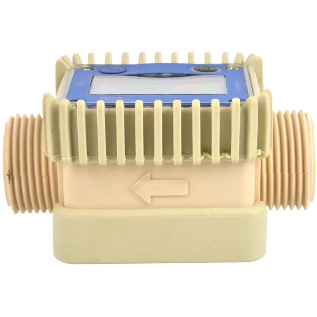 GEKO Digitale brandstofmeter - hoge nauwkeurigheid - LCD display - 10-120 L/min - 1" BSP aansluiting