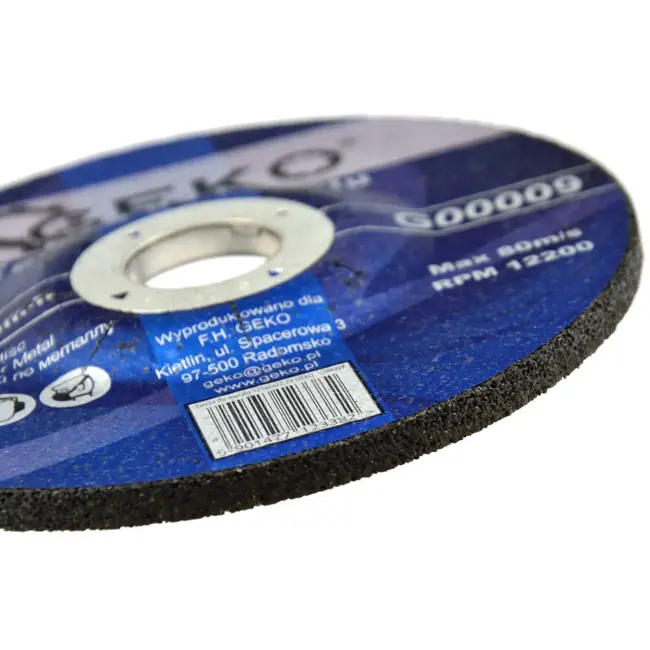 GEKO Metaalschijf - Snijden & Slijpen - Aluminiumoxide - 125 mm - 6 mm dik - 5 stuks