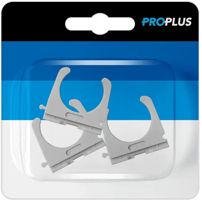 ProPlus Afvoerbuis klem Ø28 mm - 3 stuks - voor Camper - Blister