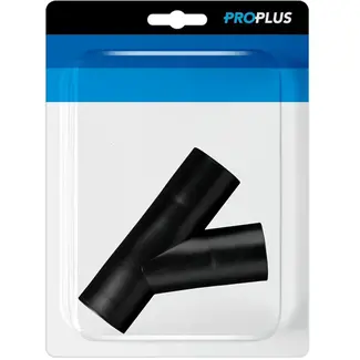 ProPlus Y-stuk PE zwart - Ø28 mm - Snelle Montage Blister ProPlus Y-stuk PE zwart - Ø28 mm - Snelle Montage Blister