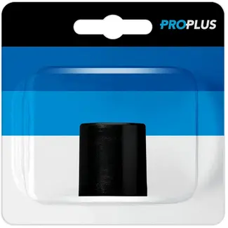 ProPlus Reduceerstuk Ø28 mm naar Ø17 mm - PE Zwart Blister