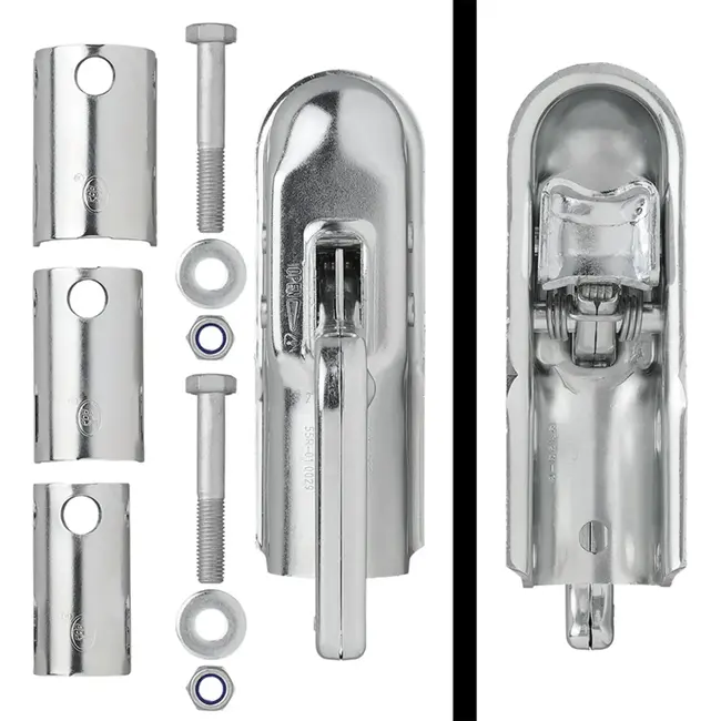 Proplus Kogelkoppeling Staal Ø35-50 mm – 1300 kg Geremd/Dekra-Gekeurd