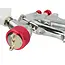 GEKO HVLP verfspuit - 1,4 mm nozzle - aluminium behuizing - 600 ml cup - verstelbare controle
