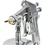 GEKO Compacte HVLP verfspuit - 750 ml - Roestvrijstalen naald - Hoge verneveling - Voor watergedragen materialen
