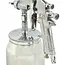 GEKO Compacte HVLP verfspuit - 750 ml - Roestvrijstalen naald - Hoge verneveling - Voor watergedragen materialen