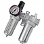 GEKO Luchtdrukregelaar met filter en smering - 10 bar - 1200 l/min - met automatische aftap