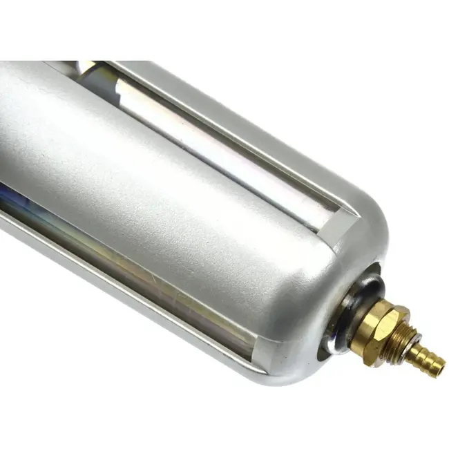 GEKO Luchtfilter en drukregelaar - automatische afvoer - 3/8" aansluiting - tot 10 bar