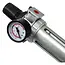 GEKO Luchtfilter en drukregelaar - automatische afvoer - 3/8" aansluiting - tot 10 bar