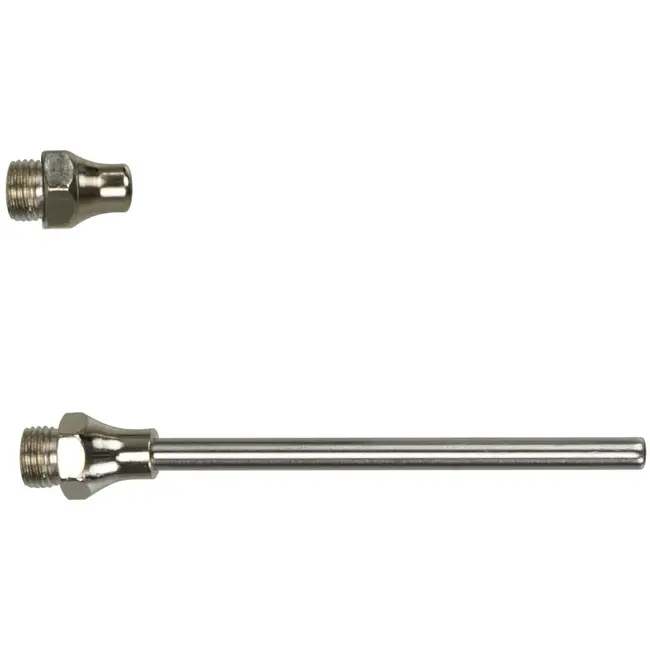 GEKO Luchtblaaspistool - Aluminium Behuizing - Inclusief Lange en Korte Tuit - 10 Bar Werkdruk