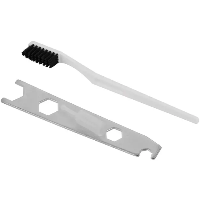 GEKO Compacte HVLP spuitpistool - 0,8 mm - Metaal - 125 ml tank - Roestvrijstalen naald