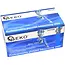 GEKO Compacte HVLP spuitpistool - 0,8 mm - Metaal - 125 ml tank - Roestvrijstalen naald