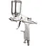 GEKO Mini spuitpistool - HVLP technologie - 200 ml - 0,5 mm nozzle - Verstelbare lucht- en verfregeling