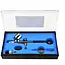 GEKO Airbrush set - dual-action - 0,3 mm nozzle - metaal - 7 ml cup